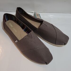 Tom's Classics Ash‎ Canvas Slip On Shoes